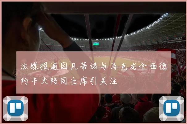 法媒报道因凡蒂诺与马克龙会面德约卡夫陪同出席引关注